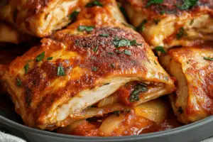 Harissa Chicken Arayes