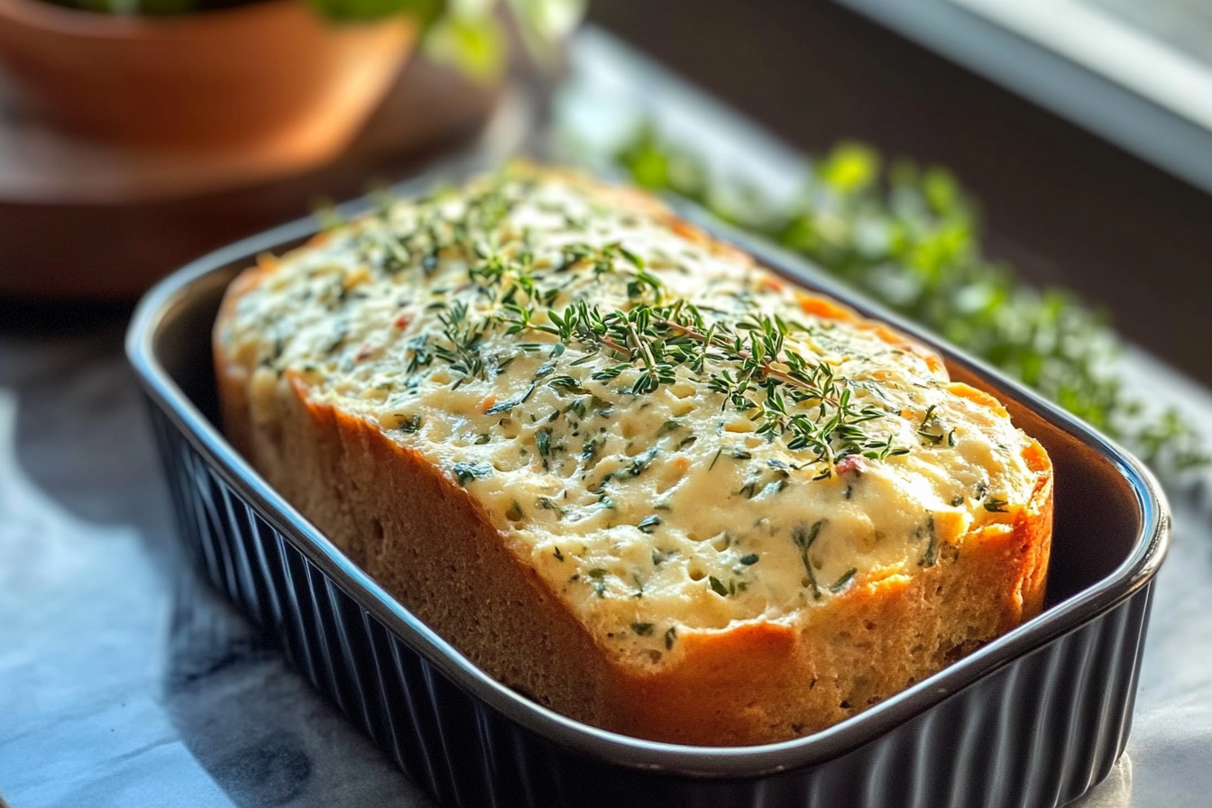 Herb & Cheese Quick Bread