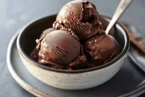 Homemade Chocolate Ice Cream