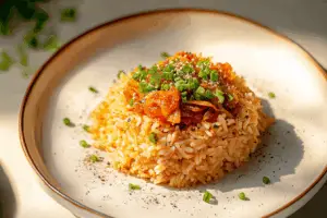 Kimchi Spam Fried Rice