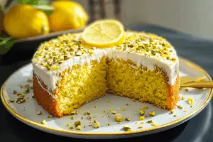 Lemon Pistachio Cake