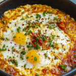 Menemen Recipe (Turkish Scrambled Eggs with Peppers)