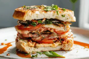 Muffuletta Italian Sandwich