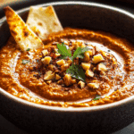 Muhammara Recipe (Roasted Red Pepper & Walnut Dip)