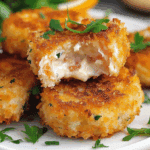 panko crusted shrimp cakes with two-citrus aioli