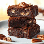 Pecan Nut Fudge Brownies