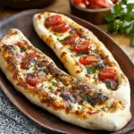 Peinirli – Greek Boat Shaped Pizza