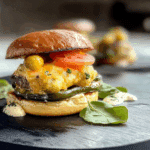Poblano Popper Burger Recipe