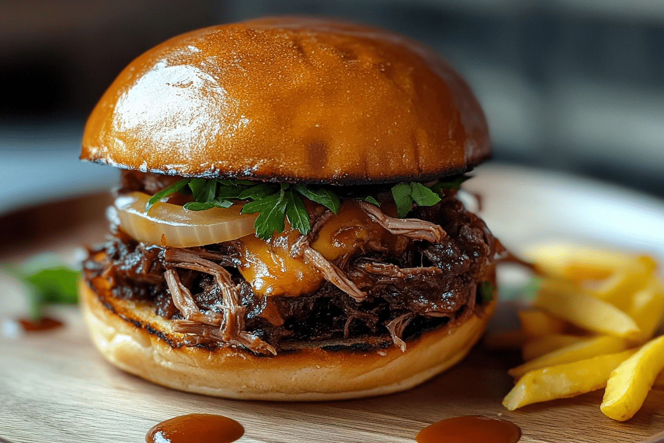 Pulled Beef Sandwich