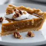 Pumpkin pecan caramel pie
