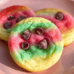 Rainbow sugar cookies