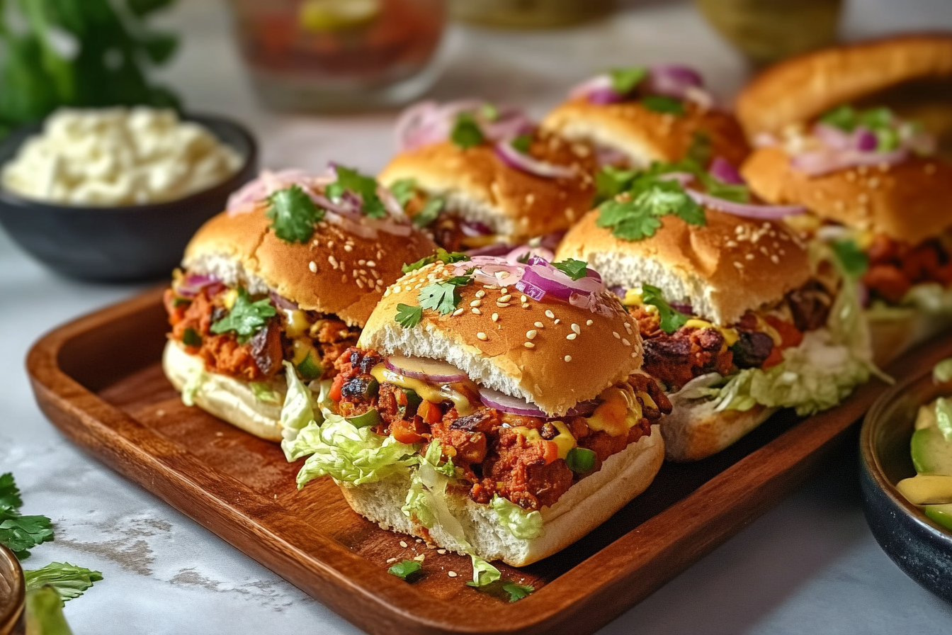 Rajma Kebab Sliders