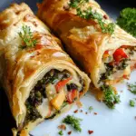 Savory Vegetable Strudel