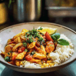 Simple Spicy Summer Coconut Chicken Curry.