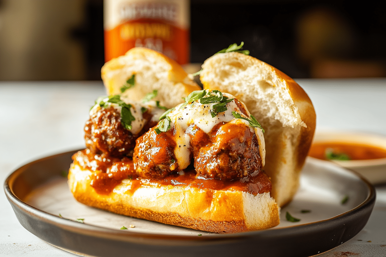 Sloppy Joe Meatball Subs