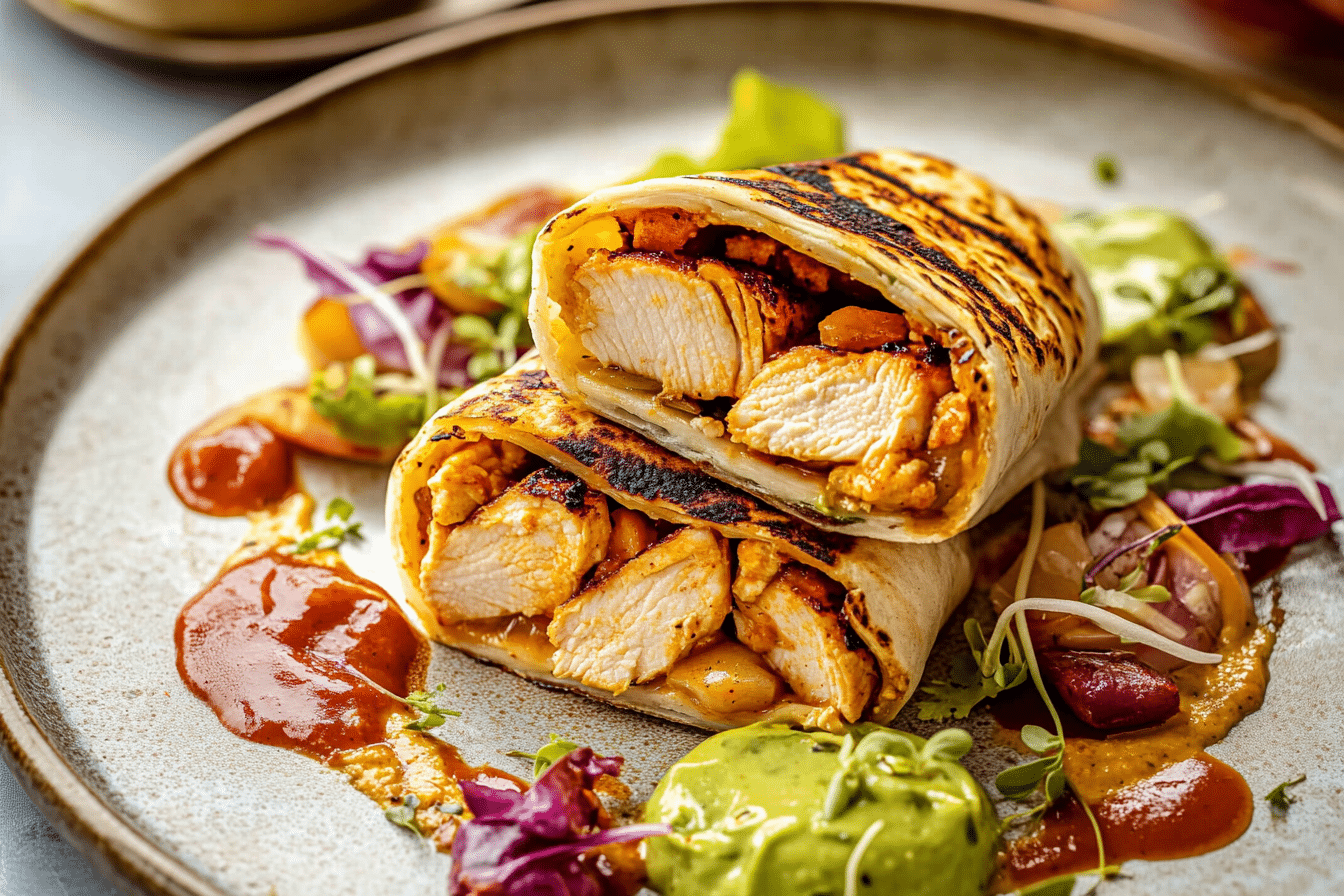 Southwest Chicken Wraps