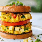Tofu Scramble Breakfast Sandwiches