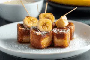 Banana Bread French Toast Bites