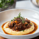 Beef Short Rib Ragu with Creamy Parmesan Polenta