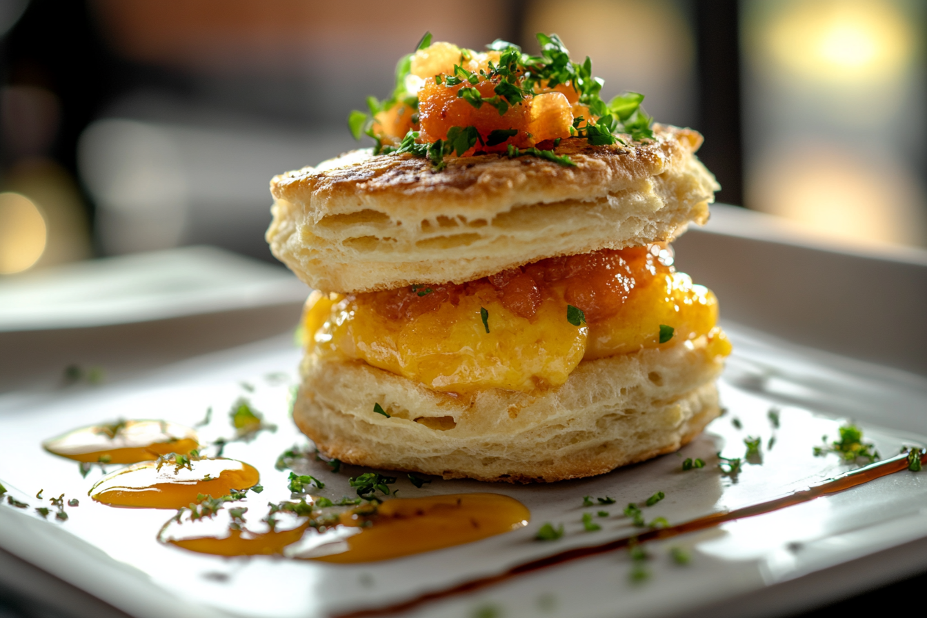 Breakfast Biscuit Bubble Up