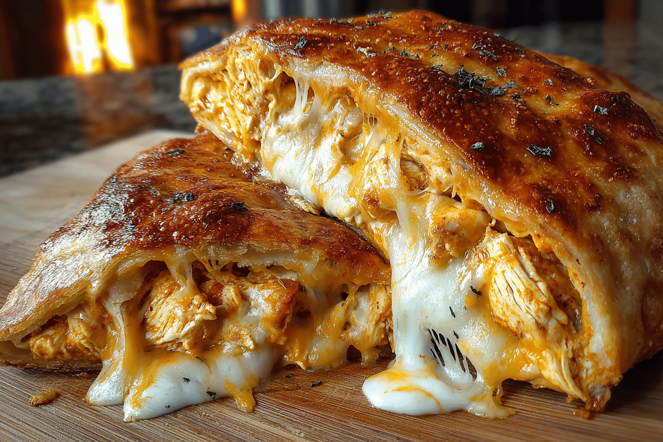 Buffalo Chicken Cheese Bake