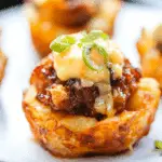 Cheeseburger Tater Tot Cups