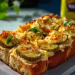 Cheesy Pickle Bread