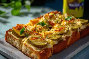 Cheesy Pickle Bread