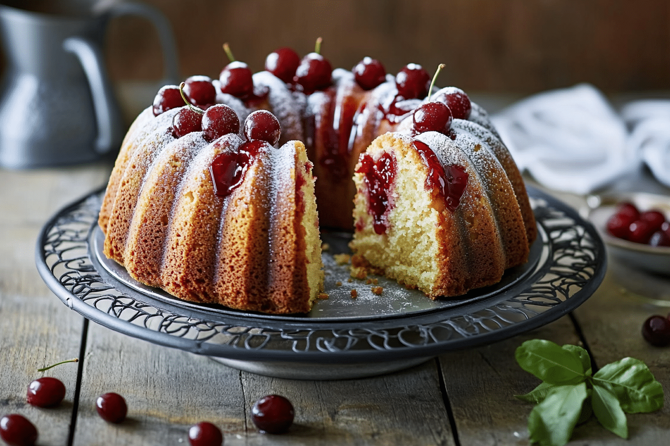 Cherry Bundt Cake