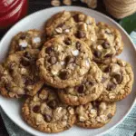 Chocolate Chip Cookies with Oatmeal and Coconut Recipe