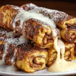 Cinnamon Roll French Toast Roll-Ups