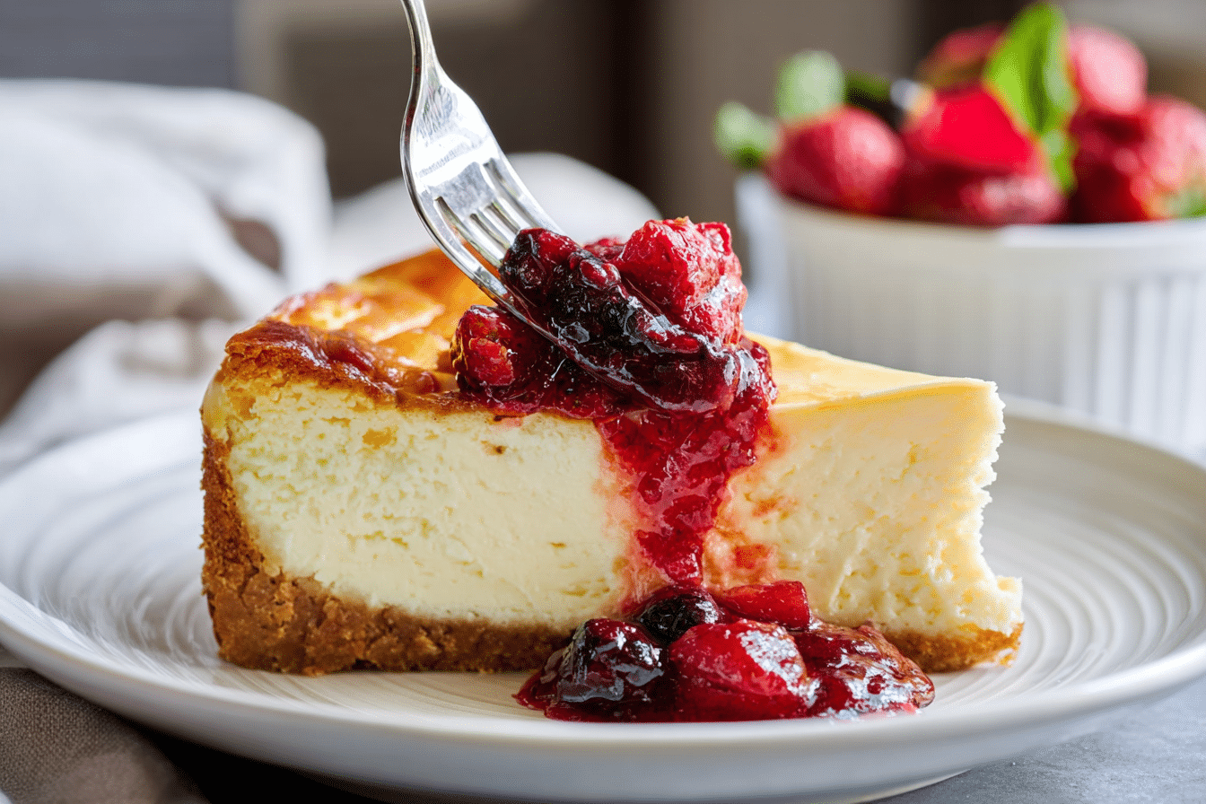 Classic Baked Cheesecake