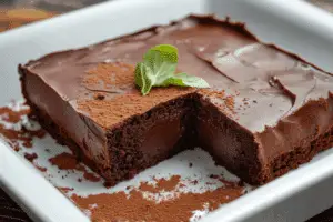 Cold Chocolate Fudge Cake