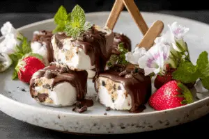 Cookie Dough Ice Cream Bites.