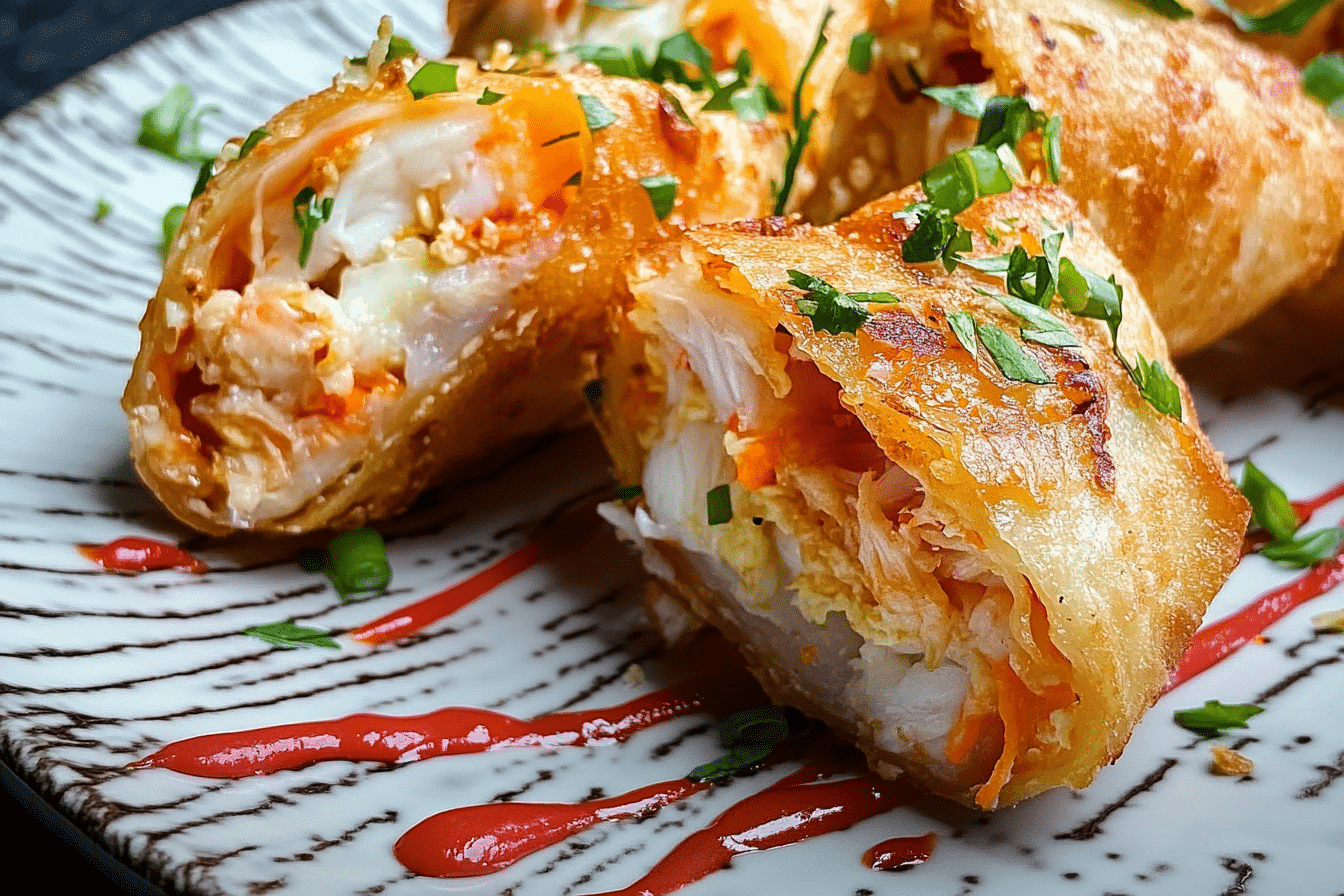 Crab Egg rolls
