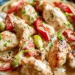 Creamy Pepperoncini Chicken Skillet