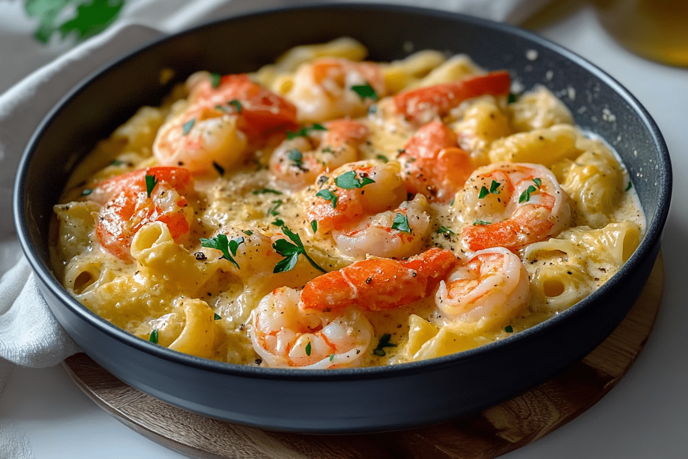 creamy shrimp pasta