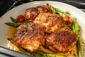 Crispy Boneless Chicken Thighs (Air Fryer)