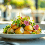 Crispy Smashed Potato Salad