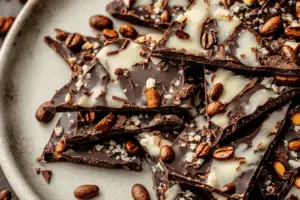 Dark Chocolate Coffee Bark