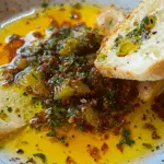 Delicious Loaded Bread Dipping Oil