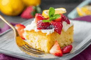 Easy Lemon Jello Poke Cake Recipe