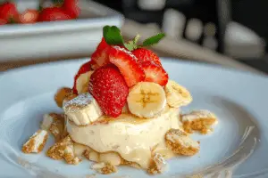 Easy Strawberry Banana Pudding