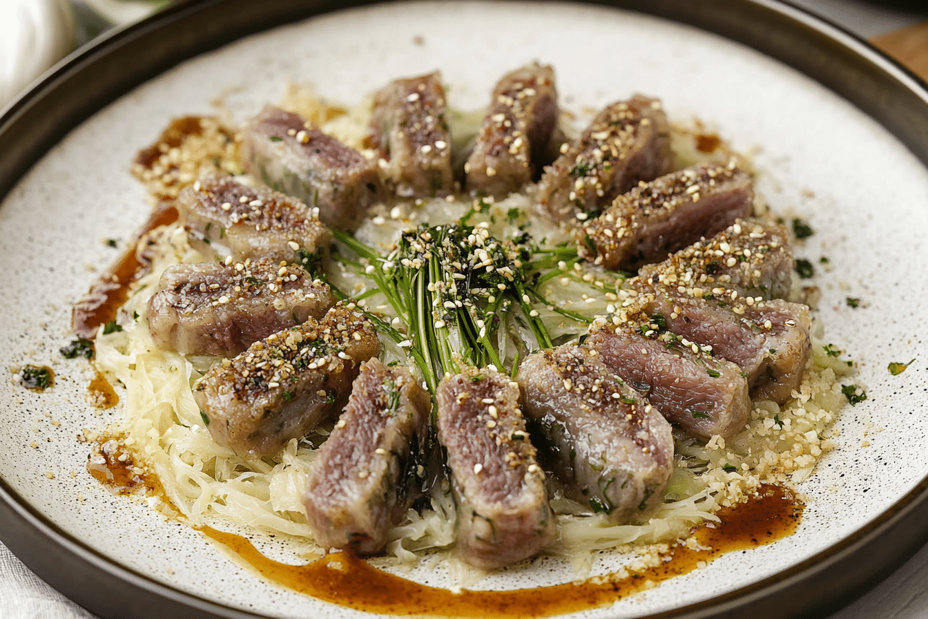 Enoki Beef Rolls
