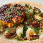 Goat's cheese, dill and onion savoury scones