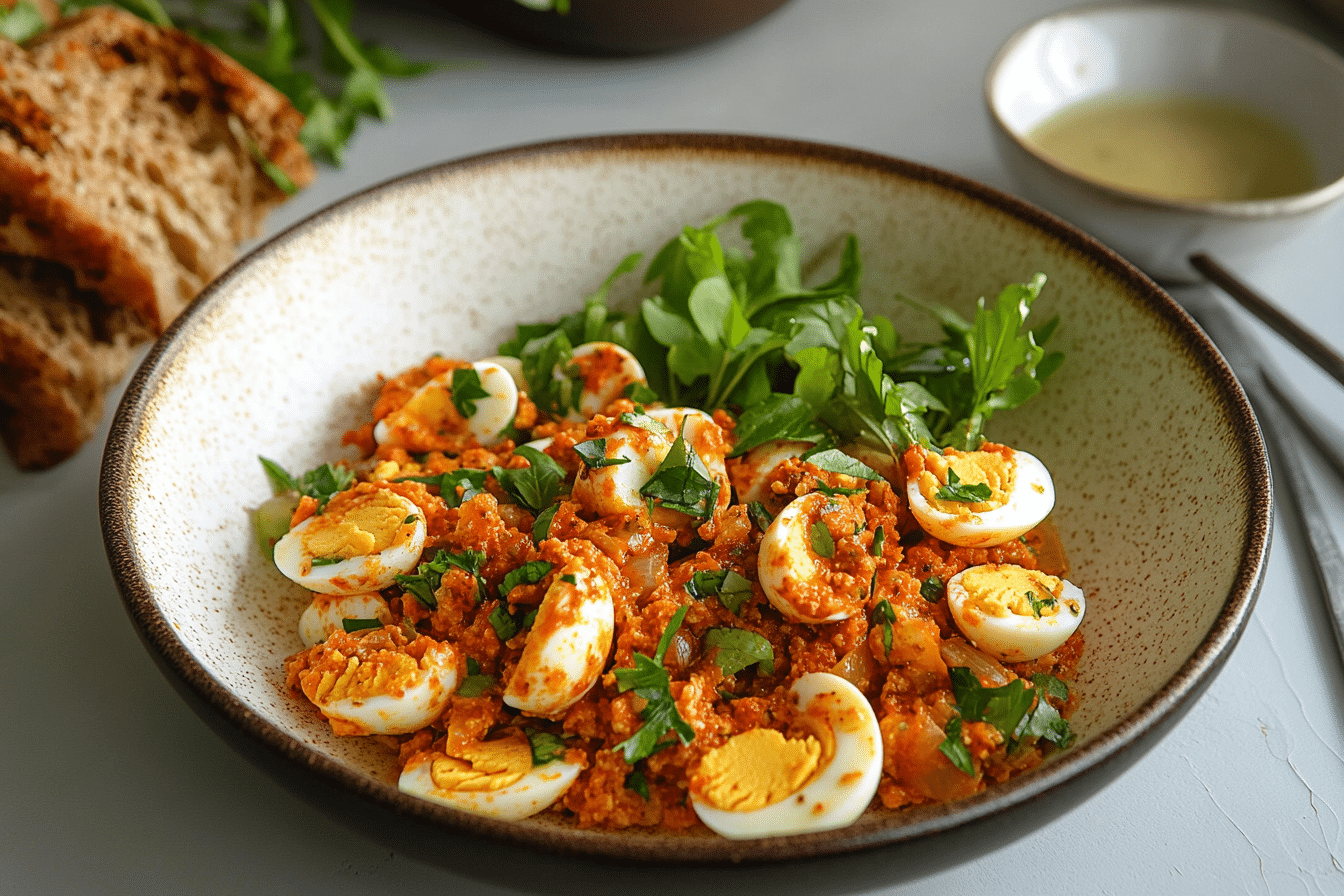 Harissa Egg Salad
