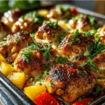 Hawaiian Chicken Sheet Pan