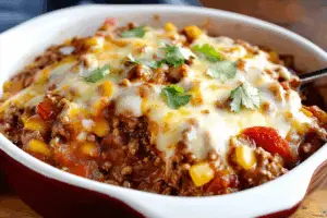 Homestyle Ground Beef Casserole