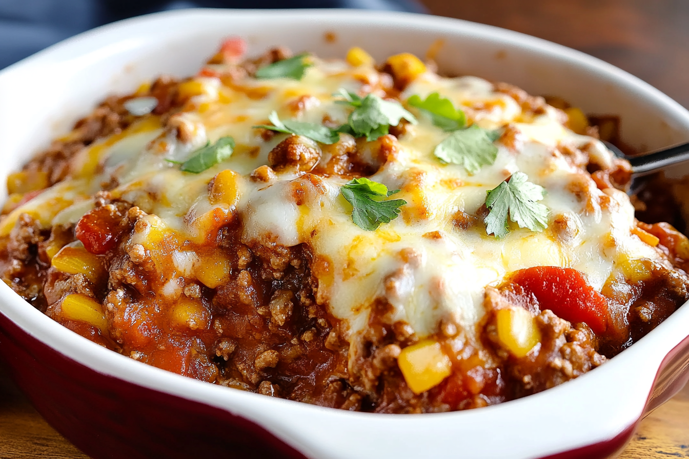 Homestyle Ground Beef Casserole