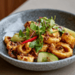 Hot butter calamari